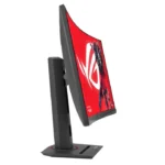 ⁦ASUS 27″ ROG Strix (XG27WCMS) Curved 2K Gaming Monitor, VA Display Panel, 280Hz Refresh Rate, 1ms Response Time, HDMI 2.1/USB-C & Standard Ports, Black | 90LM09Y1-B01370⁩ - الصورة ⁦3⁩