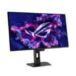 ⁦ASUS ROG Strix XG27ACDMS 27" QHD Gaming Monitor, QD-OLED Display, 280Hz Refresh, 0.03ms Response, HDMI 2.1 & USB-C, NVIDIA G-Sync & AMD FreeSync Premium Pro – Black | 90LM0B60-B01371⁩ - الصورة ⁦4⁩