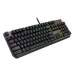 ⁦Asus XA05 ROG Strix Scope RX RED Optical Mechanical Switch RGB Wired Gaming Keyboard, Arabic, Black⁩ - الصورة ⁦8⁩
