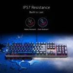 ⁦Asus XA05 ROG Strix Scope RX RED Optical Mechanical Switch RGB Wired Gaming Keyboard, Arabic, Black⁩ - الصورة ⁦2⁩
