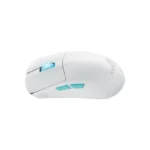 ⁦Asus P713 Rog Harpe Ace Aim Lab Edition Wireless/Bluetooth/ Wired Lightweight 54g,36K DPI Gaming Mouse - White⁩ - الصورة ⁦4⁩