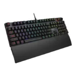 ⁦Asus XA11 Rog Strix Scope II Wired Optical Mechanical Gaming Keyboard RX Red Switch Linear & Swift (Arabic) - Black⁩ - الصورة ⁦7⁩