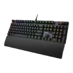 ⁦Asus XA11 Rog Strix Scope II Wired Optical Mechanical Gaming Keyboard RX Red Switch Linear & Swift (Arabic) - Black⁩ - الصورة ⁦4⁩