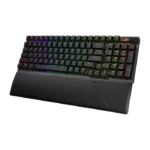 ⁦Asus X901 ROG Strix Scope II 96 Wireless Mechanical Gaming KeyBoard NX Snow Switch Refined Linear (Arabic) - Black⁩ - الصورة ⁦4⁩