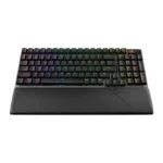 ⁦Asus X901 ROG Strix Scope II 96 Wireless Mechanical Gaming KeyBoard NX Snow Switch Refined Linear (Arabic) - Black⁩ - الصورة ⁦5⁩