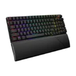 ⁦Asus X901 ROG Strix Scope II 96 Wireless Mechanical Gaming KeyBoard NX Snow Switch Refined Linear (Arabic) - Black⁩ - الصورة ⁦6⁩
