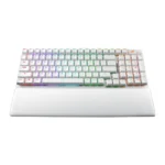⁦Asus X901 Rog Strix Scope II 96 Wireless Mechanical Gaming KeyBoard NX Snow Switch Refined Linear (Arabic) - White⁩ - الصورة ⁦4⁩