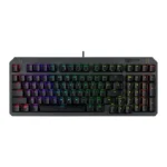 ⁦Asus Tuf K3 Gen II Wired Gaming Keyboard Red Switch Linear & Smooth (Arabic) - Black⁩ - الصورة ⁦6⁩