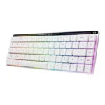 ⁦Asus M603 Rog Falchion 65% Wireless Optical Mechanical Gaming Keyboard RX Red Low-Profile Switch Linear & Swift (Arabic) - White⁩ - الصورة ⁦3⁩