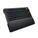 ⁦Asus M702 Rog Azoth Extreme 75% Wireless/Bluetooth Mechanical Gaming Keyboard Rog NX Snow Switches Refined Linear (Arabic) - Black⁩ - الصورة ⁦4⁩