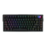 ⁦Asus M702 Rog Azoth Extreme 75% Wireless/Bluetooth Mechanical Gaming Keyboard Rog NX Snow Switches Refined Linear (Arabic) - Black⁩ - الصورة ⁦6⁩