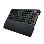 ⁦Asus M702 Rog Azoth Extreme 75% Wireless/Bluetooth Mechanical Gaming Keyboard Rog NX Snow Switches Refined Linear (Arabic) - Black⁩ - الصورة ⁦7⁩