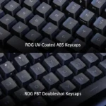 ⁦Asus X902 Rog Strix Scope II 96 RX Wireless Optical Mechanical Gaming Keyboard Rog RX Blue Switch Clicky And Speedy (Arabic) - White⁩ - الصورة ⁦3⁩