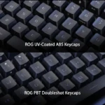 ⁦Asus X902 Rog Strix Scope II 96 RX Wireless Optical Mechanical Gaming Keyboard Rog RX Blue Switch Clicky And Speedy (Arabic) - Black⁩ - الصورة ⁦4⁩