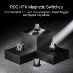 ⁦Asus M605 Rog Falchion Ace HFX 65% Wired Analog Gaming Keyboard Magnetic Switch Linear And Speedy (Arabic) - Black⁩ - الصورة ⁦7⁩