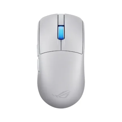 Asus Rog Harpe II Ace Wireless/Bluetooth/Wired Gaming Mouse Ultra Light Weight (48-Gram) 42,000 DPI, ROG AimPoint Pro, Up to 8000 Hz, White | 90MP0490-BMUA10