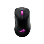 ⁦Asus ROG Keris II Origin Tri-Mode Wireless/Bluetooth/Wired Gaming Mouse, AimPoint Pro Optical Sensor, 42,000dpi Max, 8000Hz Polling Rate, Black | 90MP04A0-BMUA00⁩ - الصورة ⁦6⁩