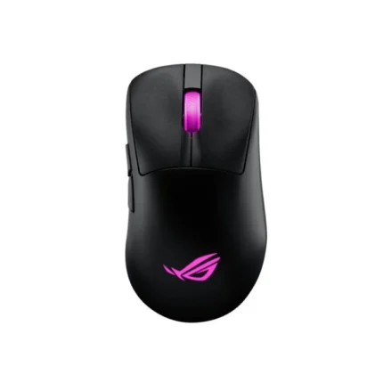 Asus ROG Keris II Origin Tri-Mode Wireless/Bluetooth/Wired Gaming Mouse, AimPoint Pro Optical Sensor, 42,000dpi Max, 8000Hz Polling Rate, Black | 90MP04A0-BMUA00