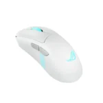 ⁦Asus ROG Keris II Origin Tri-Mode Wireless/Bluetooth/Wired Gaming Mouse, AimPoint Pro Optical Sensor, 42,000dpi Max, 8000Hz Polling Rate, White | 90MP04A0-BMUA10⁩ - الصورة ⁦5⁩