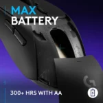 ⁦Logitech G309 LightSpeed Wireless/BlueTooth Gaming Mouse, Hero 25K 25,600 DPI - Black⁩ - الصورة ⁦5⁩
