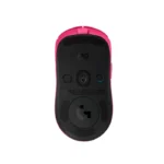 ⁦Logitech PRO 2 Lightspeed Wireless Gaming Mouse, Hero Sensor 2, 44000 DPI -Magenta⁩ - الصورة ⁦2⁩