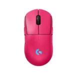 Logitech PRO 2 Lightspeed Wireless Gaming Mouse, Hero Sensor 2, 44000 DPI -Magenta