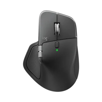 Logitech MX Master 4 Wireless Mouse, 8K DPI Darkfield Sensor, MagSpeed Scroll & Thumb Wheel, Haptic Sense Feedback, Multi-Device Bluetooth & Logi Bolt, Graphite | 910-007562