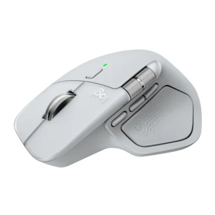 Logitech MX Master 4 Wireless/Bluetooth Mouse For MacOS - White Silver