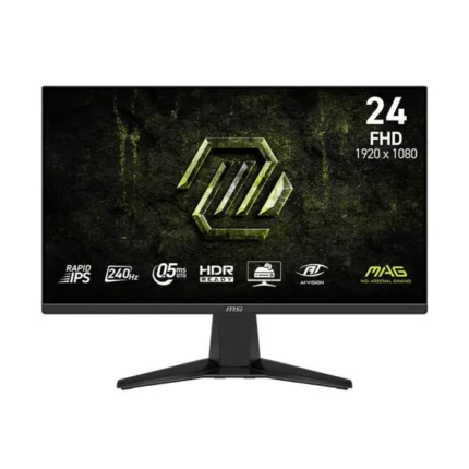 MSI MAG 245F X24 23.8" FHD Rapid IPS 240Hz 0.5ms GTG HDR Ready,With AMD FreeSync™ Premium Gaming Monitor