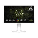 ⁦MSI MAG 274QRFW X32 27" 2K WQHD Rapid IPS 320Hz 0.5ms HDMI 2.1 AMD FreeSync Premium & NVIDIA G-Sync Gaming Monitor -White⁩ - الصورة ⁦4⁩