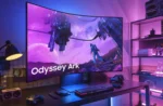 ⁦Samsung Odyssey Ark 2nd Gen. (G97NC) 55" 4K UHD (3840 x 2160), VA Panel, 1ms(GTG), 165Hz, 4 Input Multi View, Quantum Mini-LED, AMD FreeSync Premium Pro, HDMI 2.1, Adjustable HAS PIVOT Stand, 1000R Curved Gaming Monitor⁩ - الصورة ⁦10⁩