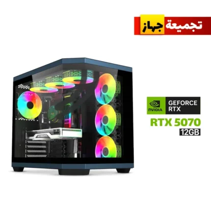 Gaming PC i9-14900K CPU, Asus Z790-P WiFi DDR5 MB, 32GB DDR5 RAM, 1TB NVMe SSD, RTX 5070 12GB VGA, 750 WATT GOLD PSU, GameOn L360 Liquid Cooler, Acer V950 Mid Tower Case With 7x RGB Fans, Windows 11 Pro License