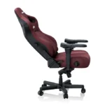 ⁦Anda Seat Kaiser 4 XL Classic PVC Leather High-Density Foam For Durability 5D Adjustable Armrests And Magnetic Head Pillow - Maroon⁩ - الصورة ⁦4⁩