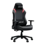 ⁦Anda Seat LUNA Series Large Gaming Chair Includes Adjustable Lumbar & Headrest Pillows - Black/Red⁩ - الصورة ⁦4⁩