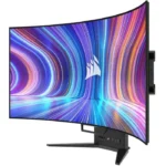 ⁦CORSAIR XENEON FLEX 45 Inch WQHD OLED 240Hz Bendable Gaming Monitor - Black⁩ - الصورة ⁦4⁩