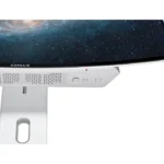 ⁦CORSAIR XENEON 34 Inch 240Hz WQHD HDMI 2.1 0.03ms QD-OLED Curved Gaming Monitor - White⁩ - الصورة ⁦3⁩