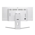 ⁦CORSAIR XENEON 34 Inch 240Hz WQHD HDMI 2.1 0.03ms QD-OLED Curved Gaming Monitor - White⁩ - الصورة ⁦2⁩