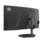 ⁦Cooler Master 34 Inch 165Hz UWQHD VA HDMI 2.0 0.5ms Curved Gaming Monitor - Black⁩ - الصورة ⁦4⁩