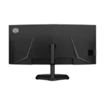 ⁦Cooler Master 34 Inch 165Hz UWQHD VA HDMI 2.0 0.5ms Curved Gaming Monitor - Black⁩ - الصورة ⁦3⁩