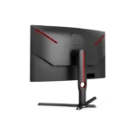 ⁦AOC CQ27G3Z 27 Inch 240Hz QHD 0.5ms HDMI 2.0 Curved Gaming Monitor - Black⁩ - الصورة ⁦3⁩