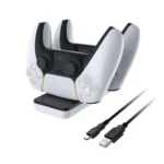 ⁦باندل بلايستيشن 5 اصدار السي دي (القرص) — كونسول + حقيبة جاماكس + طقم اكسسوارات دوبي 12 في 1 + PS5 STAR WARS OUTLAWS SPECIAL EDITION⁩ - الصورة ⁦6⁩