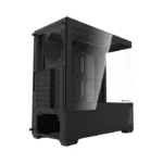 ⁦Sleek Panoramic Gaming Case with Stealth Black Finish The Aigo DarkFlash DS900 Air Gaming PC Case in Black is a high-airflow mid-tower designed for modern gaming builds that prioritize both performance and aesthetics. Its 270-degree panoramic tempered glass panels provide a wide, uninterrupted view of your components, making RGB lighting setups and high-end hardware visually striking. The black finish adds a clean, stealth-style appearance suitable for powerful gaming rigs or professional setups.   	 Strong Cooling with 6× 120mm ARGB Fans This case comes pre-installed with 6 ARGB 120mm fans, delivering strong airflow right out of the box for stable thermal performance. The airflow layout supports up to 9 fans total and multiple radiator configurations, including up to 360mm liquid cooling support, making it suitable for high-performance CPUs and GPUs under heavy load.        Spacious Interior with High-End Hardware Support The DS900 Air supports ATX, Micro-ATX, and Mini-ITX motherboards and offers excellent clearance for modern components. It supports GPUs up to 425mm in length and CPU coolers up to 170mm, along with 7 expansion slots for flexible upgrades. Its bottom-mounted PSU design and optimized layout improve cable management and airflow efficiency, helping maintain a clean and stable build.  Key Specifications Model: Aigo DarkFlash DS900 Air  Color: Black  Case Type: Mid-Tower ATX  Design: 270° Panoramic Tempered Glass  Cooling Fans: 6 × Pre-Installed 120mm ARGB Fans  Max Fan Support: Up to 9 Fans  Radiator Support: Up to 360mm  Motherboard Support: ATX / Micro-ATX / Mini-ITX  GPU Support: Up to 425mm  CPU Cooler Clearance: Up to 170mm  Expansion Slots: 7  PSU Position: Bottom Mounted  Usage: Gaming, high-performance builds, showcase PCs⁩ - الصورة ⁦4⁩