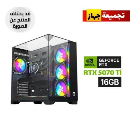 Gaming PC i7-14700K, ASUS Z790-P WiFi, 32GB DDR5, 2TB NVMe SSD, RTX 5070 Ti 16GB, L360 Liquid Cooler, 850W Gold PSU, GameOn Valkyrie I Case 7x Fans, Windows 11 Pro