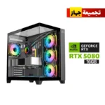 Gaming PC Ultra 7 265K CPU, Asus Prime Z890-P Wi-Fi, 32GB D5 Ram (6000MHz), 2TB NVMe GEN-4 SSD (6000), RTX 5080 16GB VGA, L360 Liquid Cooler, SilverStone Triton 1000 WATT PSU GOLD, Sharx Profin GX700 Case 7x ARGB Fans, Windows 11 Pro (License)