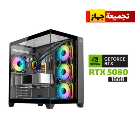 Gaming PC Ultra 7 265K CPU, Asus Prime Z890-P Wi-Fi, 32GB D5 Ram (6000MHz), 2TB NVMe GEN-4 SSD (6000), RTX 5080 16GB VGA, L360 Liquid Cooler, SilverStone Triton 1000 WATT PSU GOLD, Sharx Profin GX700 Case 7x ARGB Fans, Windows 11 Pro (License)