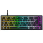 ⁦CHERRY XTRFY K5 COMPACT RGB Mechanical Gaming Keyboard - Black⁩ - الصورة ⁦6⁩