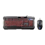 ⁦Thermaltake Tt eSPORTS Commander Multi-Light Gaming Wired KeyBoard & Mouse⁩ - الصورة ⁦4⁩