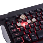 ⁦Thermaltake Tt eSPORTS Commander Multi-Light Gaming Wired KeyBoard & Mouse⁩ - الصورة ⁦3⁩