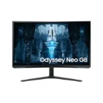 ⁦Samsung Odessey Neo G8 32" UHD Curved Monitor, VA Panel with 240Hz refresh rate and Quantum Mini-LED⁩ - الصورة ⁦9⁩