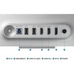 ⁦Samsung Odyssey OLED G8 (S32DG802SM) 32"4K (3840X2160) 240Hz 0.03ms HDR10 HDMI 2.1 Gaming Monitor⁩ - الصورة ⁦3⁩